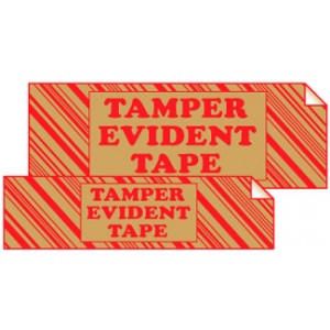 "Tamper Evidant Tape" * 2" x 110yds